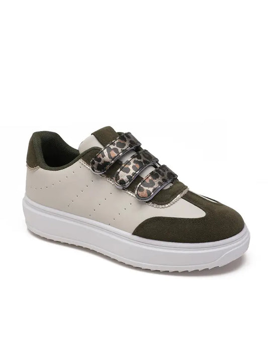 Charlesfd-Wedge Sneakers Trendy Two-Tone