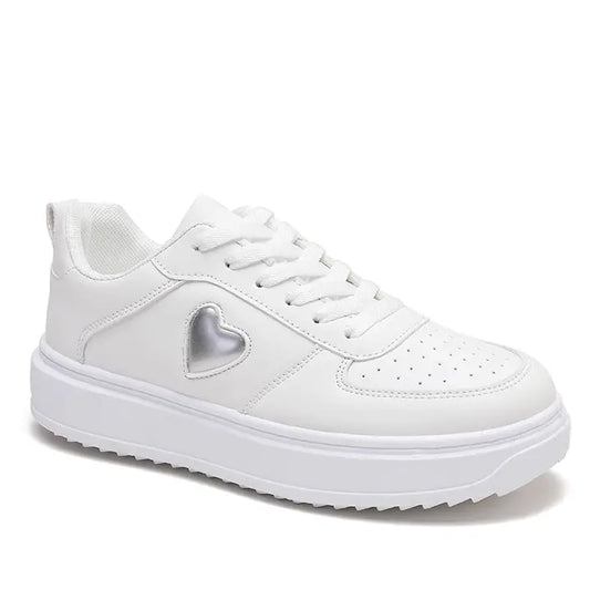 Charlesfd-Trendy Heart Sneakers