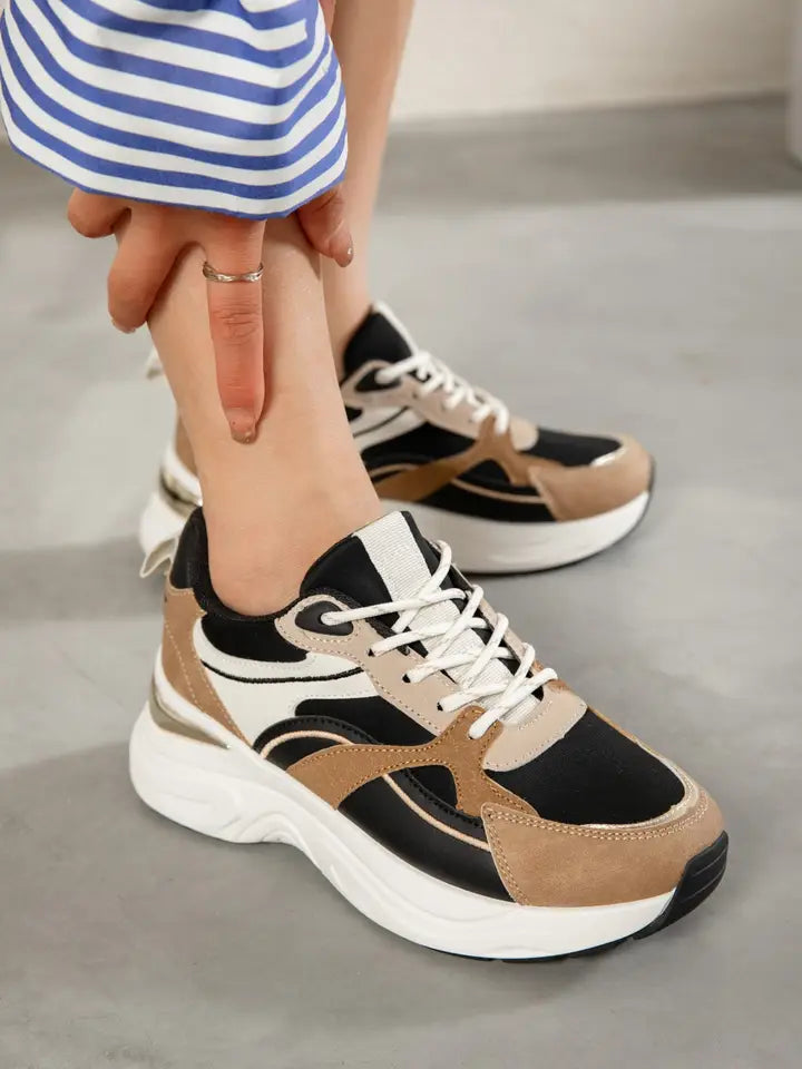 Charlesfd-Lace-Up Sneakers - Lilwenn