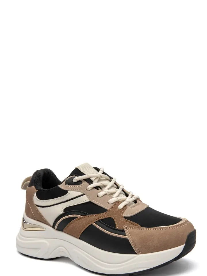 Charlesfd-Lace-Up Sneakers - Lilwenn